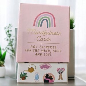 Mindfulness Cards - Pink and White